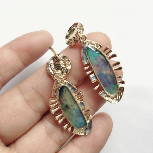 

the new golden fish-shaped earrings cross-border european and american personality wave female simple earrings wy1312, Silver