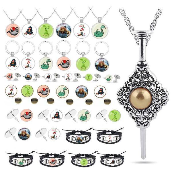 

fantastic beasts the crimes of grindelwald blood league necklace keychains beasts and where to find them pendants chokers gift, Silver