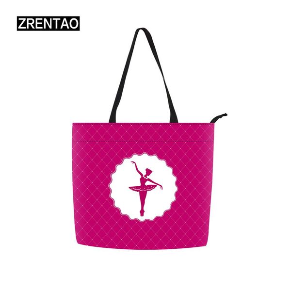 

new fashion teenage girls red hand bags female handbag zipper holiday accessories shoulder tote satchel purse ballet dancing