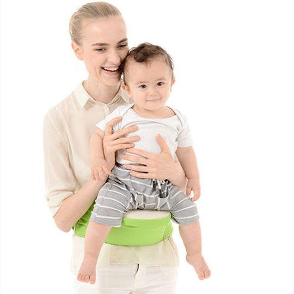 

ergonomic baby waist stool single stool outdoor baby taking sling front holding green blue red 3 colors