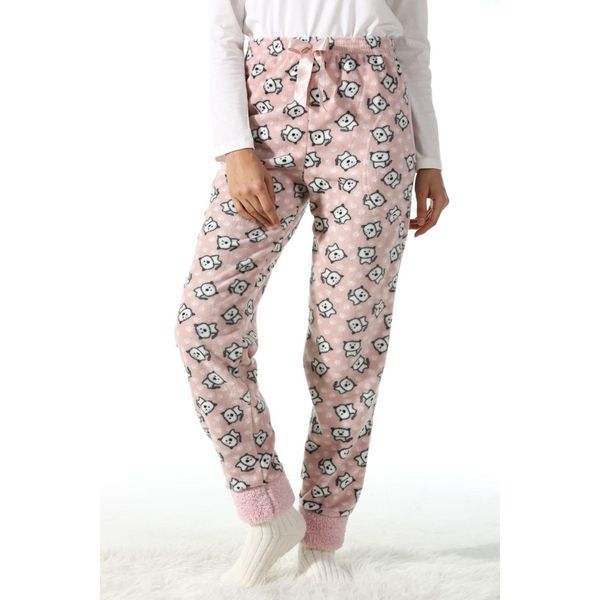 

polar pockets pajamas, Black;red