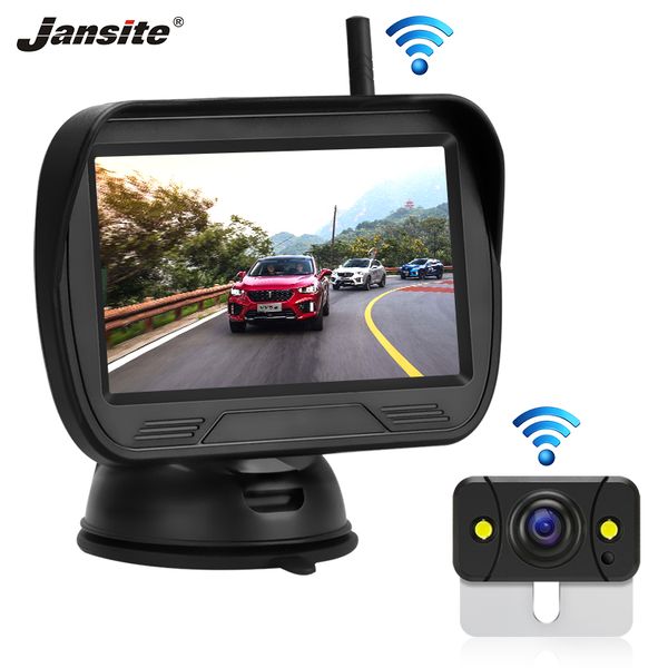

jansite 4.3 inch monitor for backup camera car camera car monitor rear view reverse image night vision digital signal