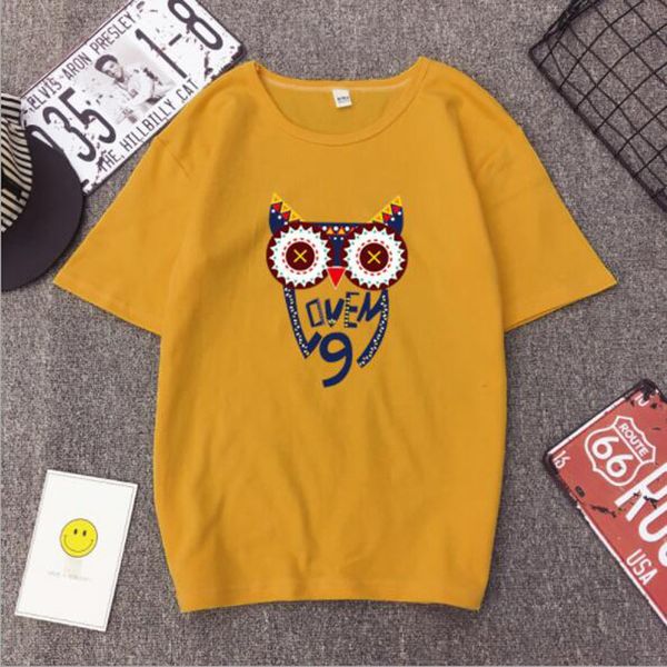 

women shirt women selling womens t shirt fashion print short mouw o neck cats t shirt femme loose, White