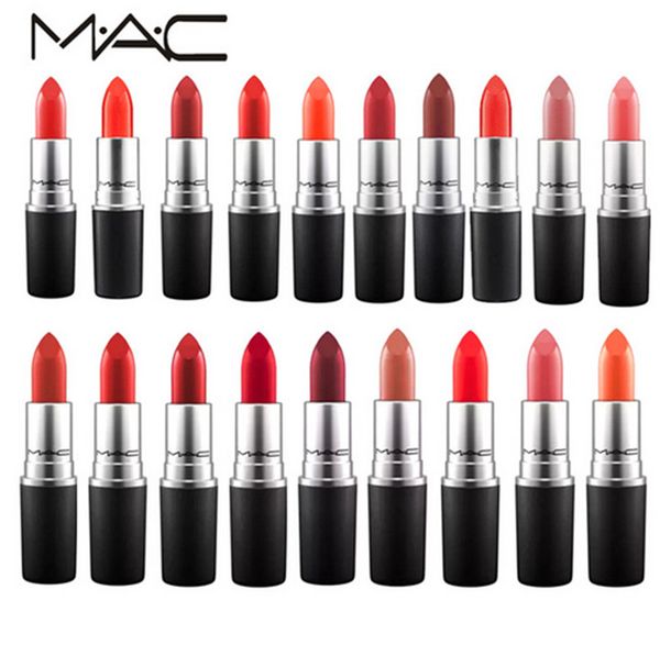 

Mc m makeup lu ter lip tick fro t lip tick matte lip tick 3g ruby woo chili velvet teddy ru ian red kinda mac dhl free