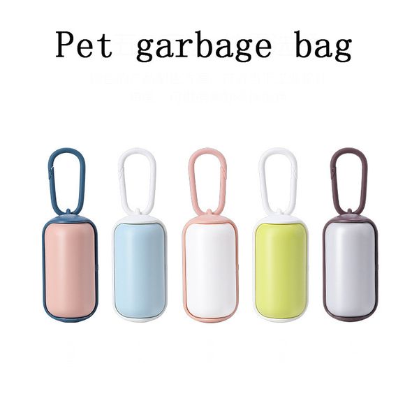 

pet dog garbage cleaning capsule bag feces cleaning bag for pet outdoor feces pick up bag fast shipping
