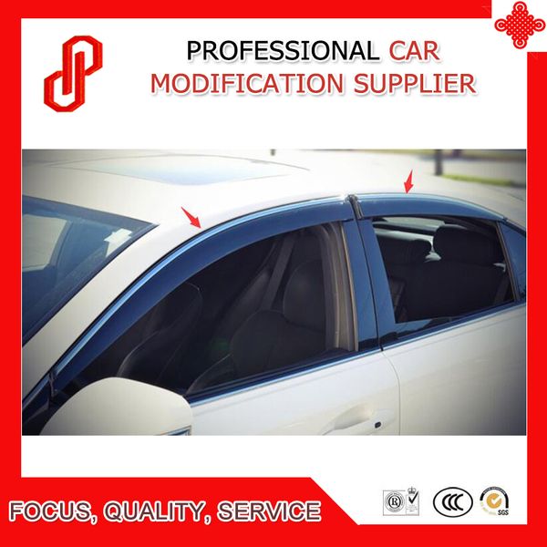 

injection molding trim vent shade rain sun wind deflector window visor for es200 es300h es260 2001- 2018