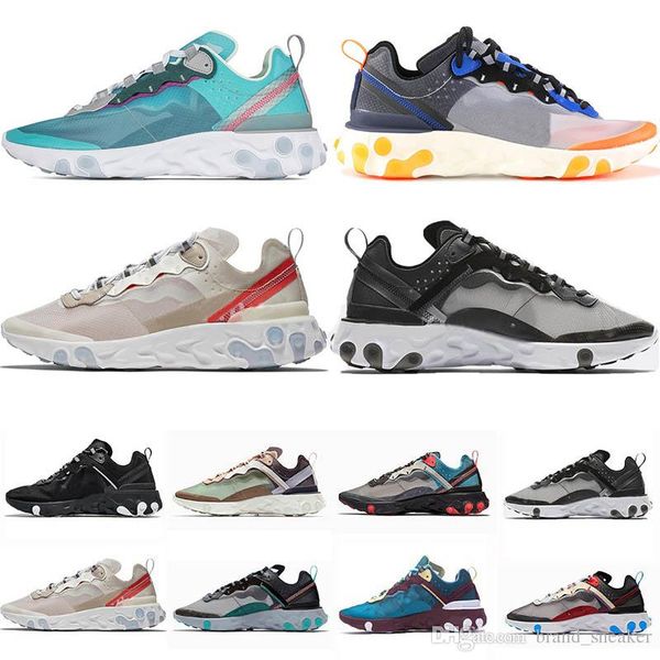 

brand fashion undercover x react element 87 luxury designer sneakers women 87 shoes mens sneakers red bottoms black white running shoes