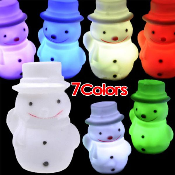 

szs 2015 new color changing led christmas tree/snow man/candle/rose/angel night light lamp uk