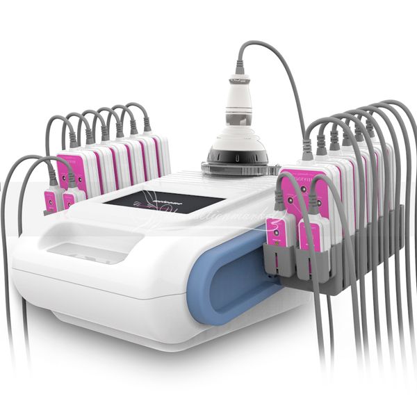 

cavitation 160mw led laser weight loss body slimming machine 12 big+4 small pads