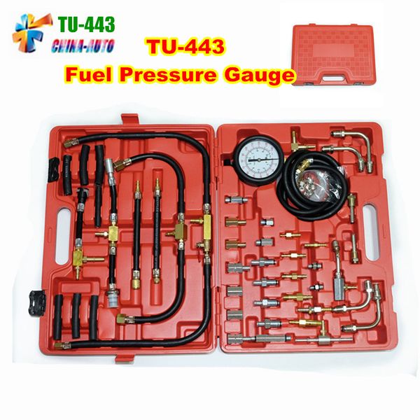 

tu-443 deluxe manometer fuel pressure gauge engine testing kit fuel injection pump tester
