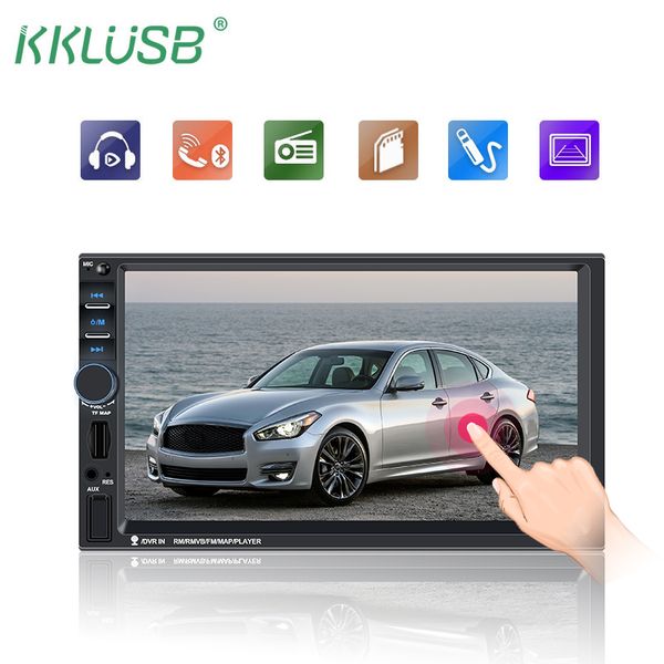 

2 din car autoradio gps navigation bluetooth radio car multimedia mp5 player 2din cassette recorder carplay for android phone