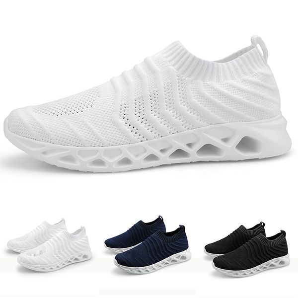 

non brand 2020 women men running shoes breathable laceless slip on sock trainers sports sneakers homemade brand made in china size 39-44, White;red