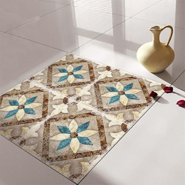 

morocco peel stick tiles floor decal, marble paper for counter wallpaper gloss self adhesive sticky wall stickers removable