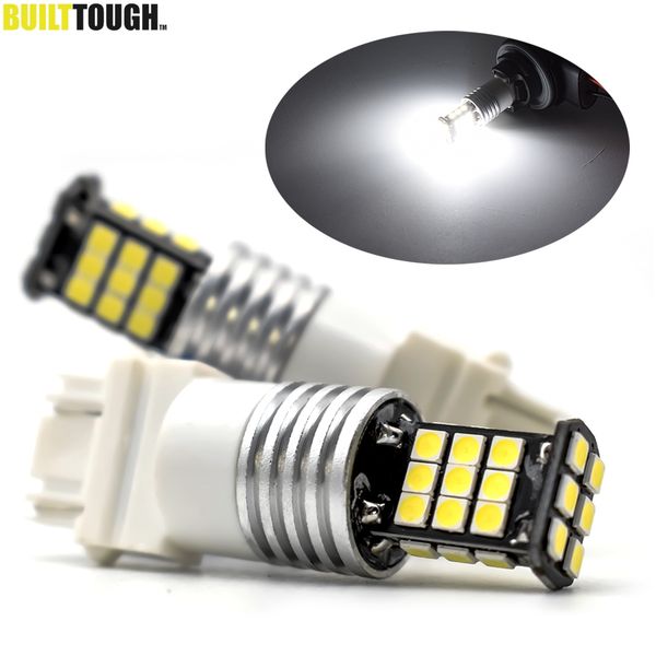 

3157 4114 4157 led drl driving daytime running light bulbs backup reverse lamp p27/5w white for grand cherokee compass
