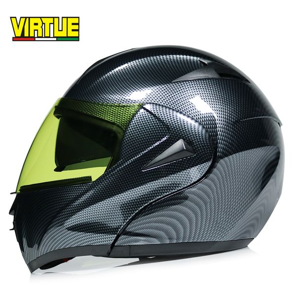 

new flip up motorcycle helmet motorcycle double lens full face helmet with inner sun visor dot approved cross