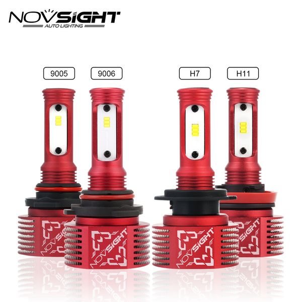 

novsight h11/h8/h9 h7 led car fog lamp bulbs 9005/hb3 9006/hb4 2400lm driving led fog light