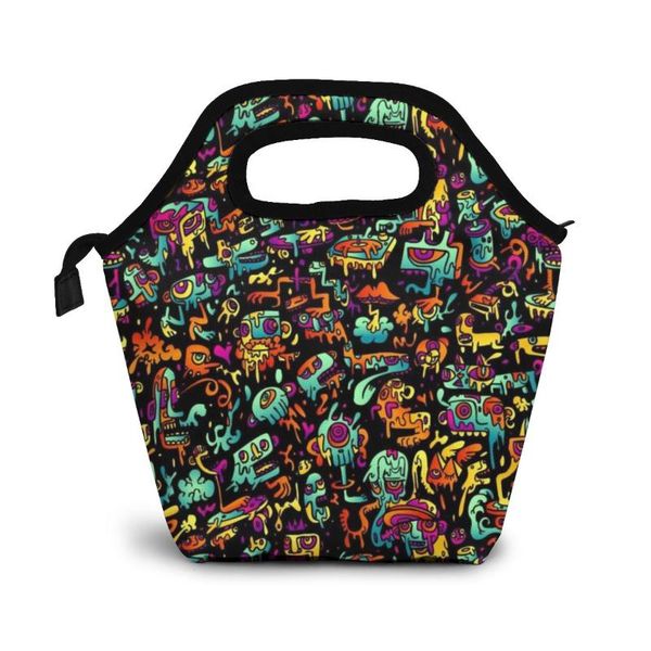 

tie bye lunch bags for women men bag, Blue;pink