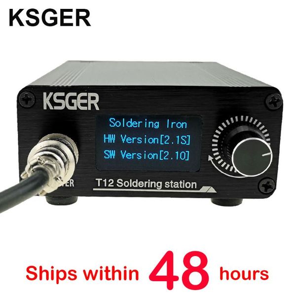 

жал станция ksger t12 пайка stm32 v2.1s oled сварочные инструменты пайка t12 алюминиевого сплава fx9501 ручка быстронагревающийся