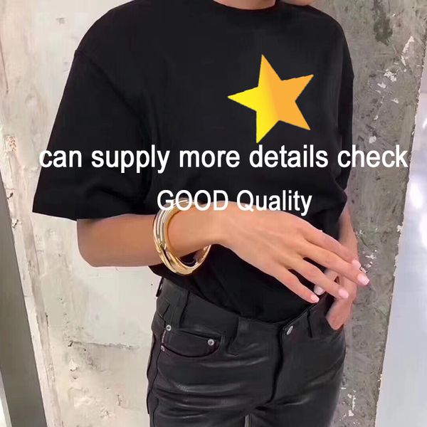 

2020ss мужские футболки письма напечатаны новые пары моды классический стиль женщин-мужчин на тройник экипажа шеи одежды 2205 #, White;black