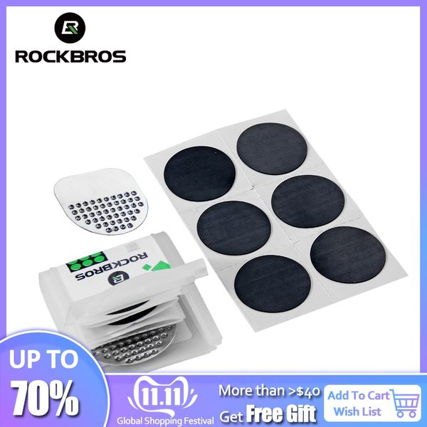 

rockbros no glue chip bicycle tire repair kit tool mountain bike tire repair tool thin road bike available bicycle accessories