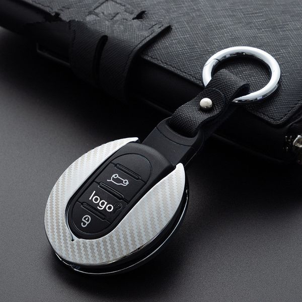 

car key case auto zinc alloy key protection cover for mini cooper s jcw one f54 f55 f56 f60 car-styling accessories