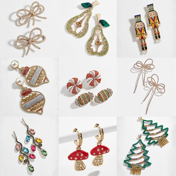 

2020 newly fashion boho start ba drop earrings for women accessories luxury elegant heart dangle earring christmas wholesale, Silver