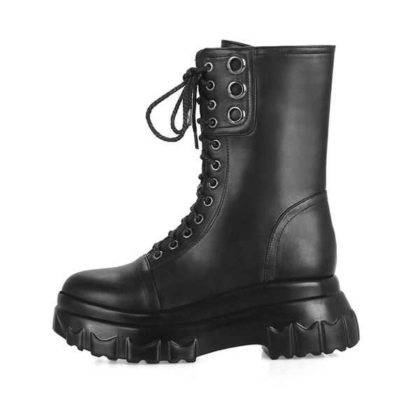 Con Boots Compre De Martin Para Nuevo Botas Moto Cordones Estilo vqFq4