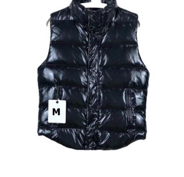 

роскошные doudoune mens конструктора вниз жилет с буквами pattern hooded coat зимних активных куртки для женщин 3 стилей азиатского размера, Black;white