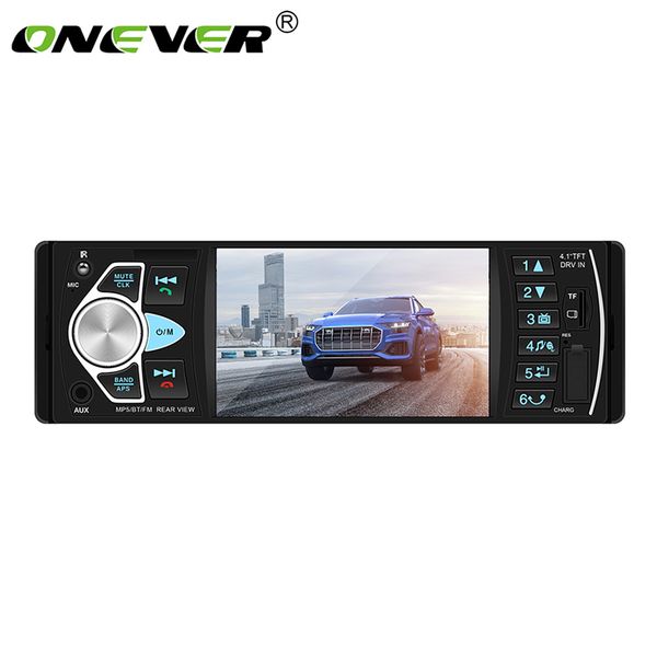 

onever autoradio 12v car radio bluetooth 1 din car stereo player aux-in mp3 fm radio remote control for phone audio new