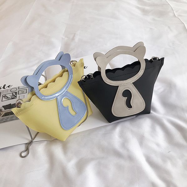

jhd-shoulder bag fashion messenger bag cute cartoon bucket
