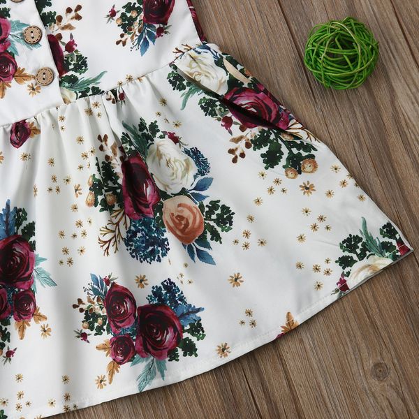 

симпатичные детские девушки цветок принцесса платье без рукавов сарафан для новорожденных девочек младенческой детской одежды детская одежда, Red;yellow