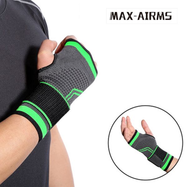 

maxairms gym gloves with lengthen wrist belt protection antislip shockproof weight lifting training fitness sport gloves, Black