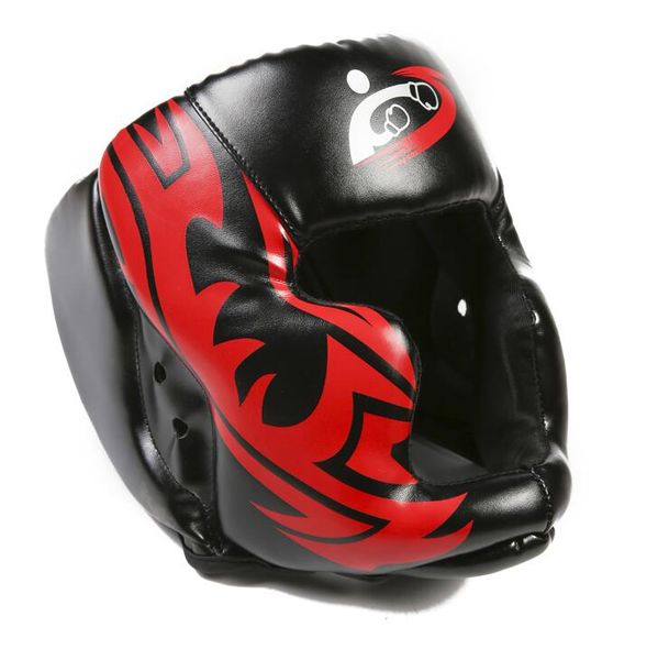 

size muay thai boxing taekwondo helmet head protector karate sparring kickboxing protective headgear