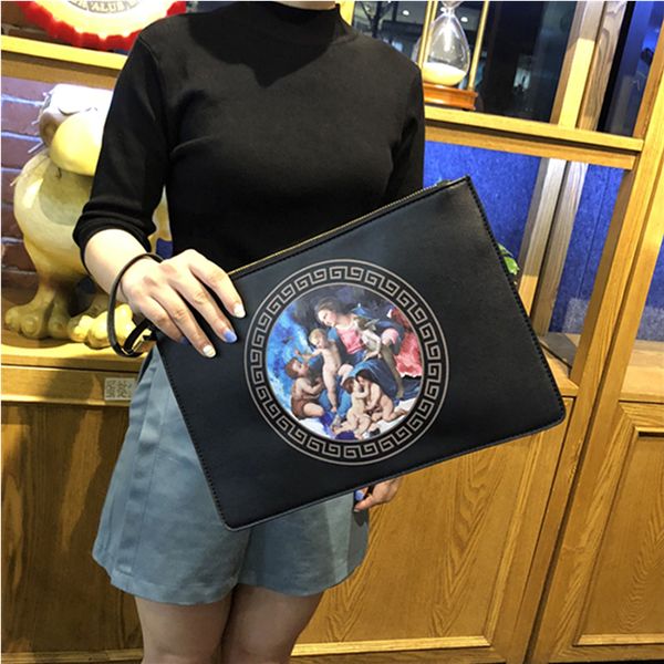 

Конверт пакет круглые цветы новая мода сумочка женская сумка большой емкости сумочка мода мягкая кожаная сумка женщины