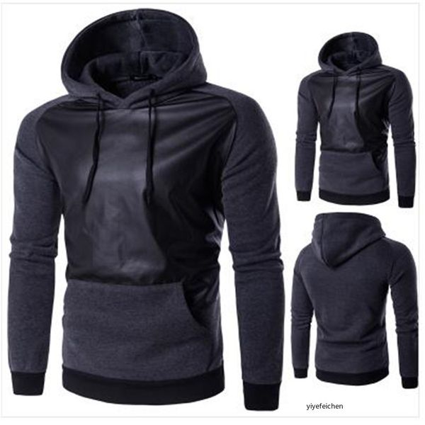 

q. e. j. кофты спортивный костюм мужская мода хип-хоп толстовки пуловер бруклин bk пот рубашка черный прилив hispter мужчины женщины новый, Black