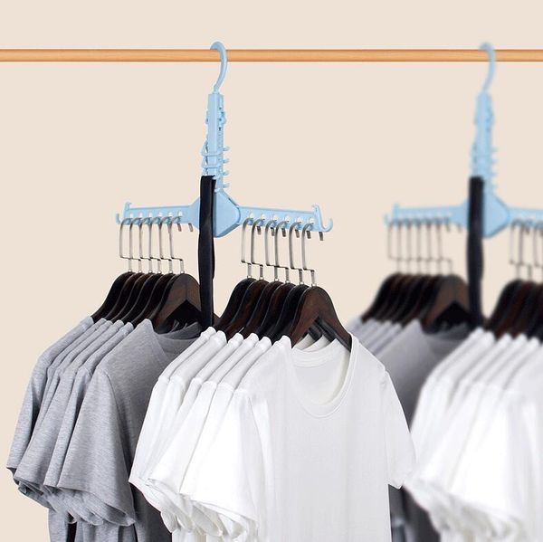 2019 Multi Function Variety Hanger Telescopic Foldable Household