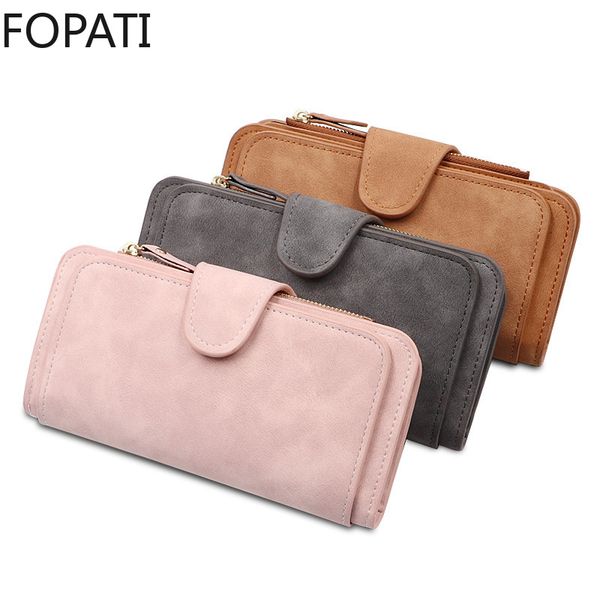 

новый женский кошелек женщины с длинной пряжкой большой трехкратный мультикарточный кошелек мода zip сцепление двухцветная ткань кожаные кош, Red;black