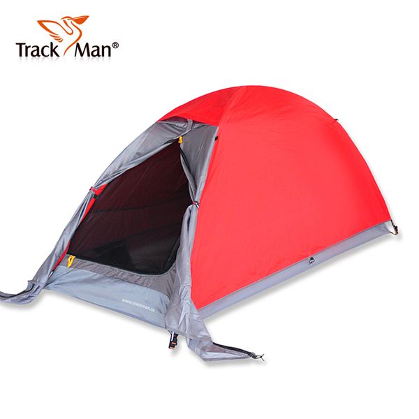 

ultralight aluminum pole outdoor 1 person double layer waterproof camping tent for hiking fishing hunting adventure