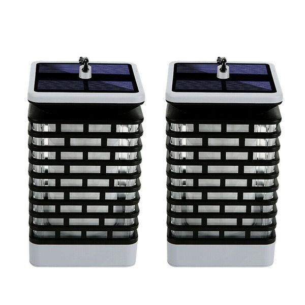 

солнечный фонарь dancing flame водонепроницаемый открытый висячие огни led night lights auto on / off пейзаж декоративное для сада желтый