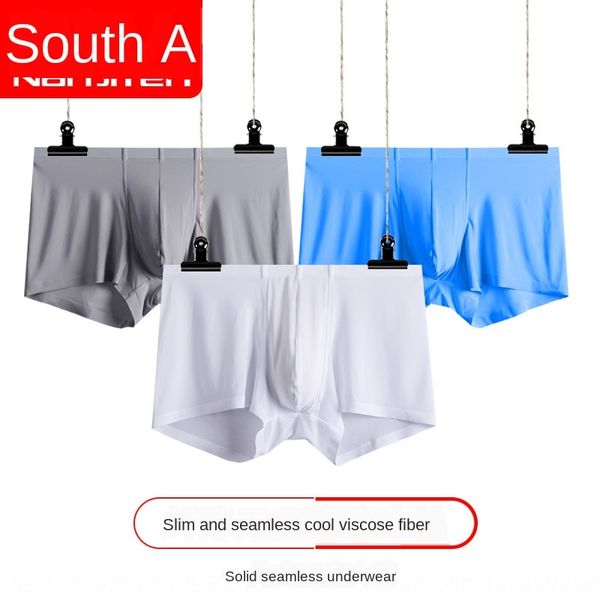 

нижнее белье v4nrz трое мужчин антарктике один-кусок льда шелковые брюки бесследовый сексуальный боксер дышащий молодежи четыре угла нижнее, Black;white