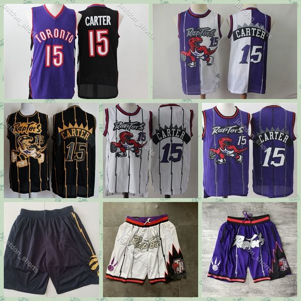

men torontoraptorsmcgrady vince 15 carter air canada basketball jerseys stitched shirts size s-xxl, Black;red