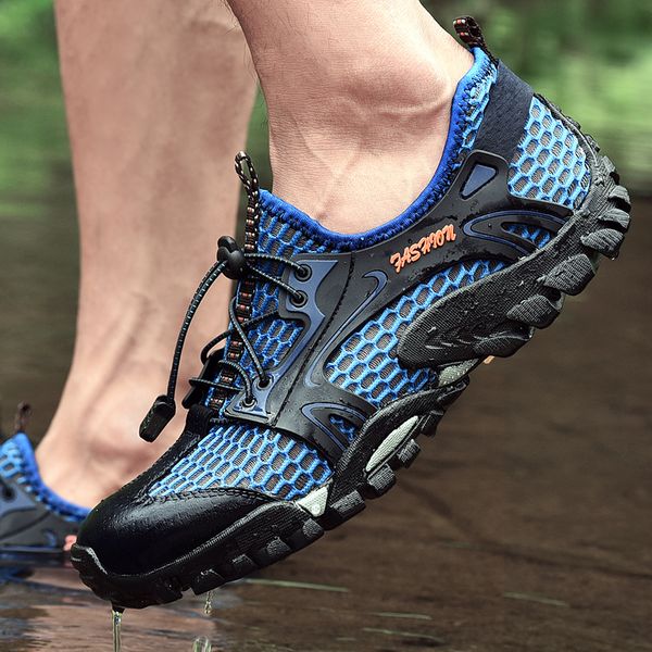 

men summer mesh shoes outdoor sports breathable mesh hiking shoes