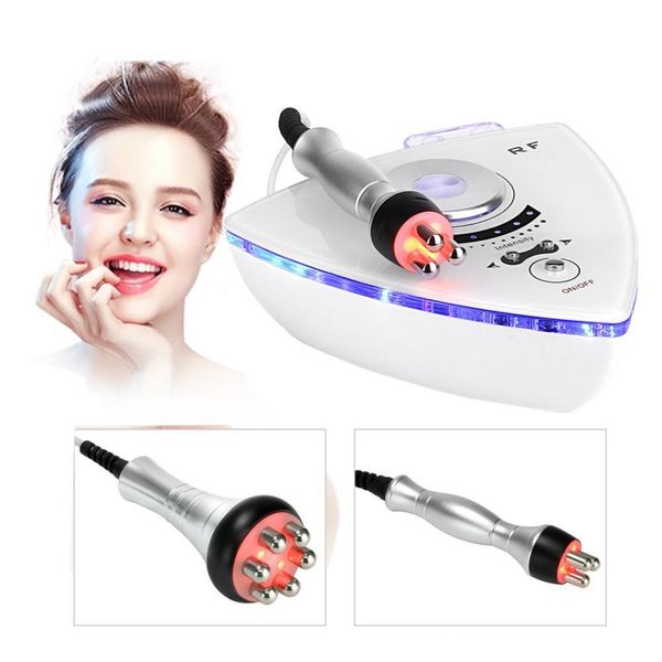 

three head six head skin rejuvenation machine 2 probe rf radio frequency facial massage machine eye beauty care wrinkle acne removal