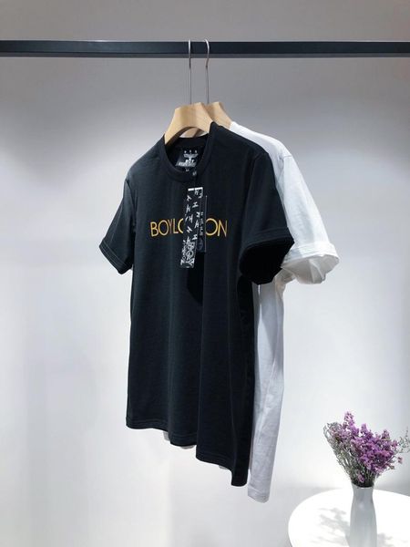 

мальчик модный бренд дизайнер футболки мужчины женщины футболка с коротким рукавом рубашки летние дизайнерские тройники бесплатная доставка, White