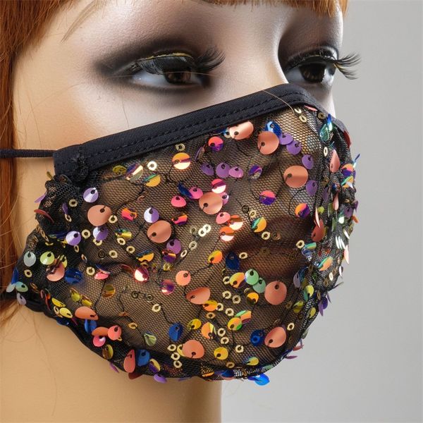 Karşıtı Haze Yüz Pullarda Yeniden kullanılabilir mascarilla Dantel Moda Ağız Respiratörü Nefes Gazlı bez Bez Kız Erkek Siyah 7rc B2 Protect Maske