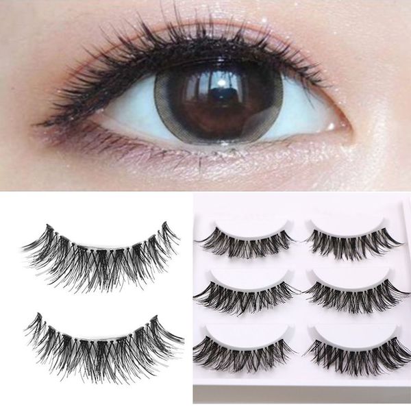 

5 pair/lot new arrival crisscross false eyelashes fake lashes voluminous eyelash extensions voluminous make up