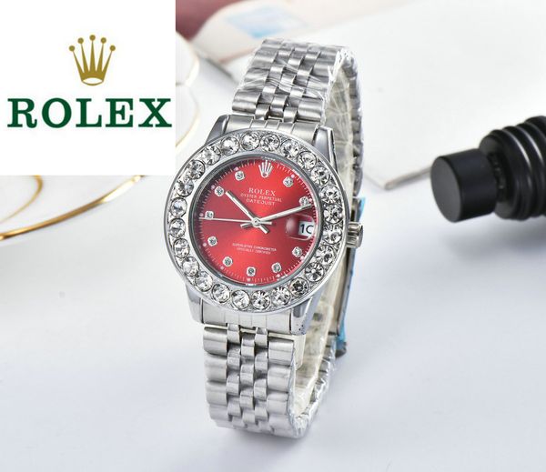

Luxury women watche original imported quartz movement tainle teel wri twatch multicolor choo e automatic watche