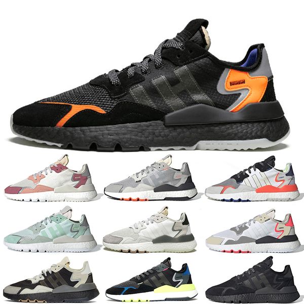 

fashion nite jogger shoes triple core black road safety white pink jet set london new york paris sns exclusive jogging shoes, White;red