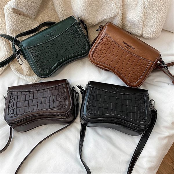 

bags for women stone pattern small women's bags 2019 new fashion casual small square bag versatile single shoulder messenger bag