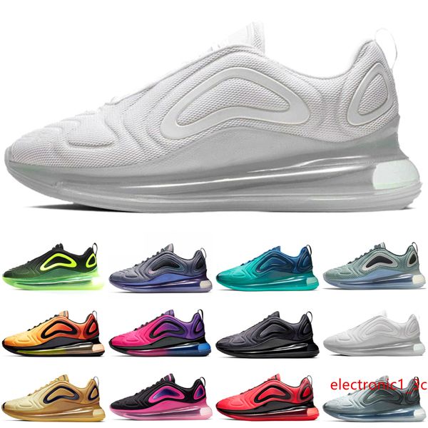 

2019 running shoes men women northern lights sunrise sea forest carbon grey total eclipse mens athletic sport trainers sneakers size 36-45